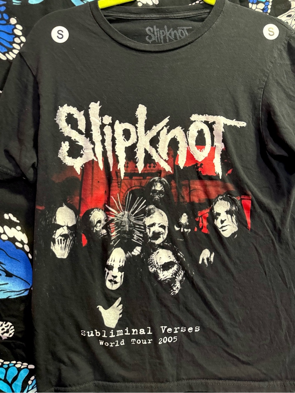 Slipknot 2005 Subliminal Versus World Tour Concert T-shirt Size S